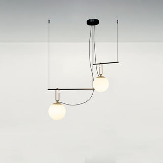 Artemide NH S3 2 Arms suspension lamp 110 Volt - Buy now on ShopDecor - Discover the best products by ARTEMIDE design
