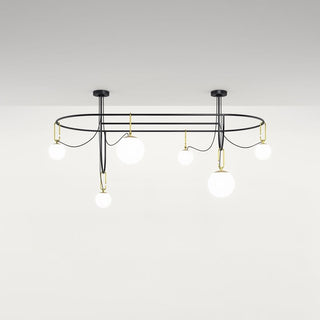 Artemide NH S5 Elliptic suspension lamp 110 Volt - Buy now on ShopDecor - Discover the best products by ARTEMIDE design