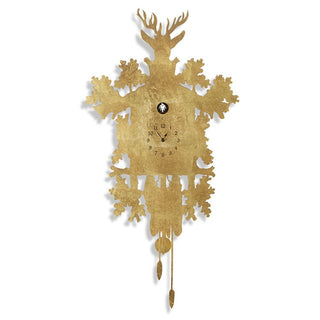 Domeniconi Cucù cuckoo clock gold leaf - Buy now on ShopDecor - Discover the best products by DOMENICONI design