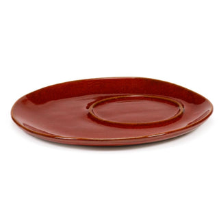 Serax La Mère saucer coffee cup diam. 14.5 cm. Serax La Mère Venetian Red - Buy now on ShopDecor - Discover the best products by SERAX design