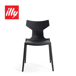 Kartell Re-chair by ILLY recycled technopolymer chair by ILLY - Buy now on ShopDecor - Discover the best products by KARTELL design