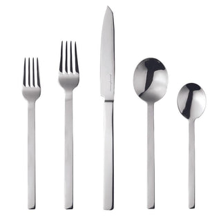 Mepra Stile 20-piece set with steak knife stainless steel - Buy now on ShopDecor - Discover the best products by MEPRA design