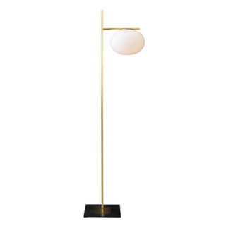 OLuce Alba 382 floor lamp satin brass by Mariana Pellegrino Soto - Buy now on ShopDecor - Discover the best products by OLUCE design