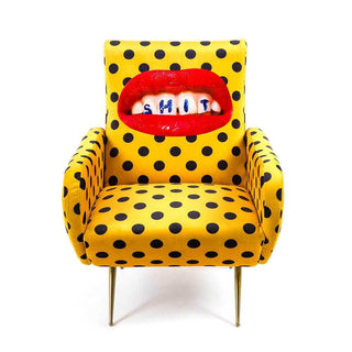 Seletti Toiletpaper Armchair Shit - Buy now on ShopDecor - Discover the best products by TOILETPAPER HOME design