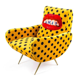Seletti Toiletpaper Armchair Shit - Buy now on ShopDecor - Discover the best products by TOILETPAPER HOME design