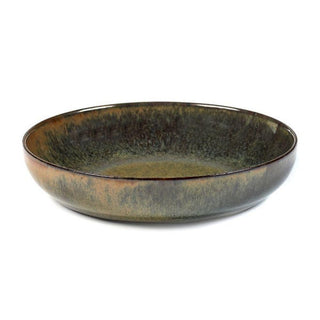 Serax Surface deep plate indi grey diam. 19 cm. - Buy now on ShopDecor - Discover the best products by SERAX design