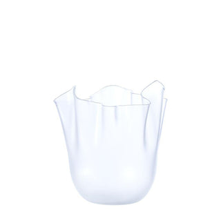 Venini Frozen Fazzoletto 700.04 vase crystal h. 13.5 cm. - Buy now on ShopDecor - Discover the best products by VENINI design