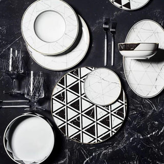 Vista Alegre Carrara dinner plate diam. 28 cm. - Buy now on ShopDecor - Discover the best products by VISTA ALEGRE design