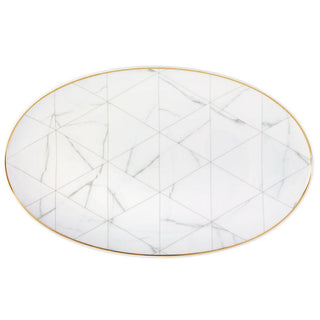 Vista Alegre Carrara large oval platter 39 cm. - Buy now on ShopDecor - Discover the best products by VISTA ALEGRE design