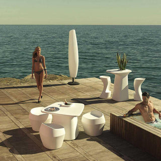 Vondom Noma high table white by Javier Mariscal - Buy now on ShopDecor - Discover the best products by VONDOM design